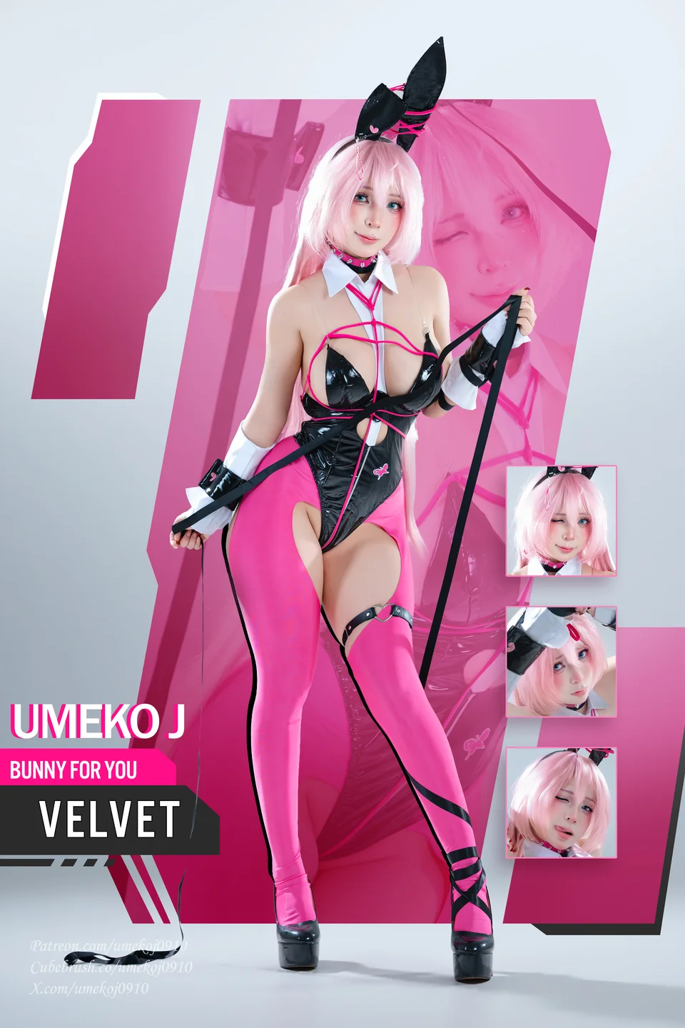 Umeko_J - Velvet Sensual Rabbit NIKKE [72P,8V-1.53GB] tg@simisebaisi 【丝足阁】001.webp